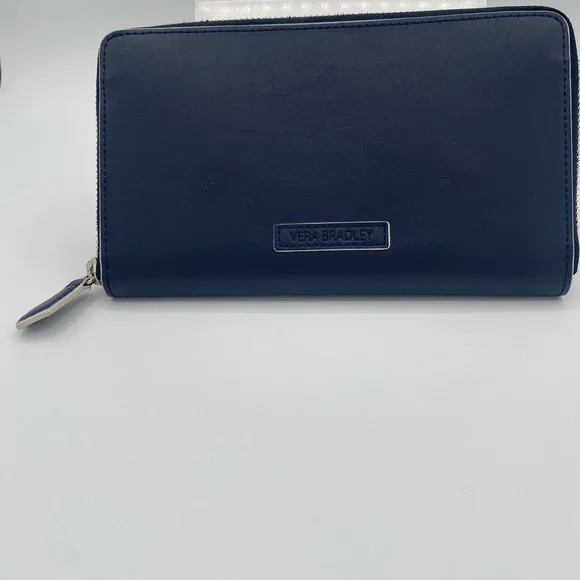Vera Bradley Midnight Blue Zip Wallet - Picture 2 of 7
